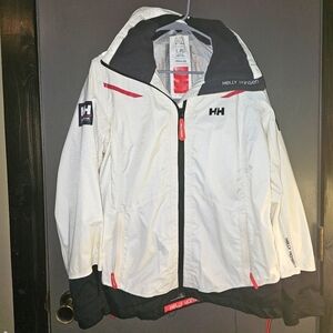Helly Hansen White and Black Jacket